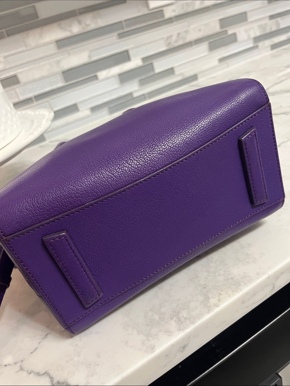 Givenchy Purple Antigona Mini Satchel - Picture 6 of 10